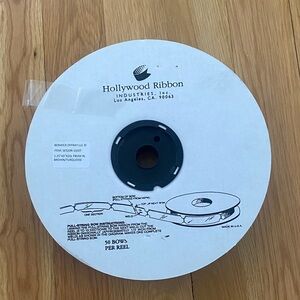 Hollywood Ribbon Turquoise/Brown Pull Bow Reel 50 bows